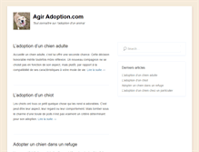 Tablet Screenshot of agir-adoption.com